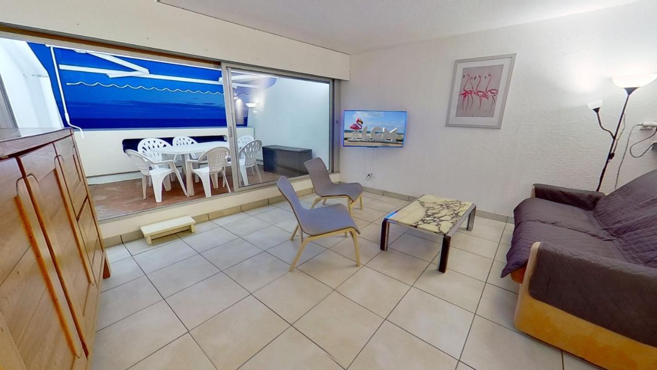 Cnn Ulysse 1 - Appartement Vue Mer Avec Garage La Grande-Motte Eksteriør bilde